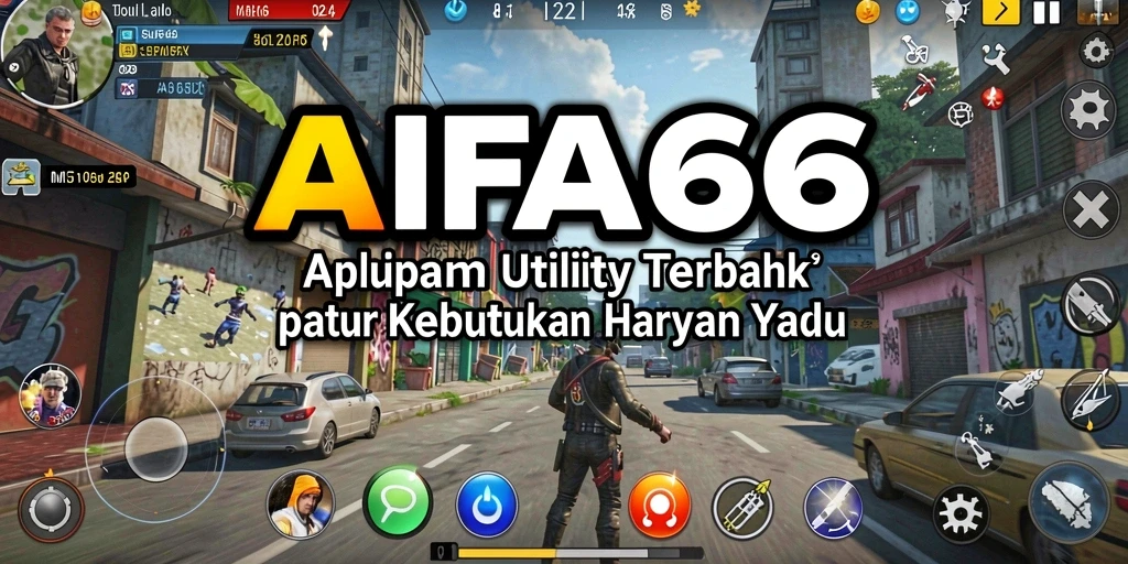 Tampilan AIFA66 dengan antarmuka pengguna yang intuitif dan jelas.