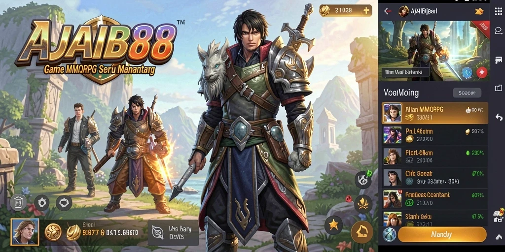 Gameplay menarik AJAIB88 dengan petualangan seru di dunia fantasi.