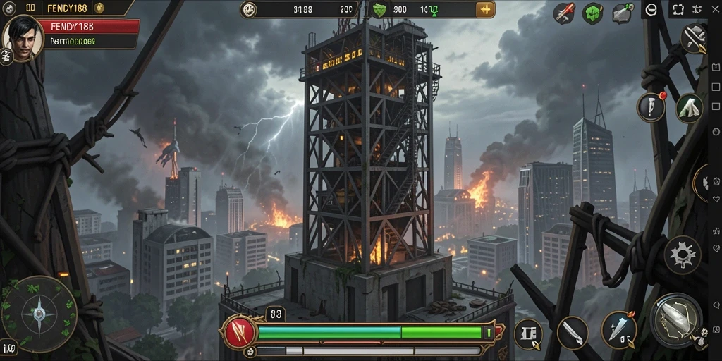 Gameplay menegangkan FENDY188 dalam aksi Tower Defense.