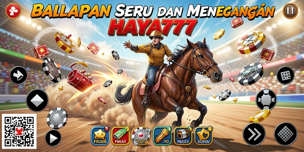 Screenshot HAYA777 menampilkan intensitas balapan yang mendebarkan.