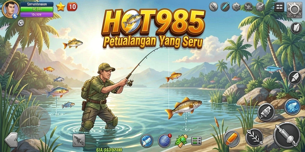 Gameplay seru dalam dunia memancing yang menakjubkan.