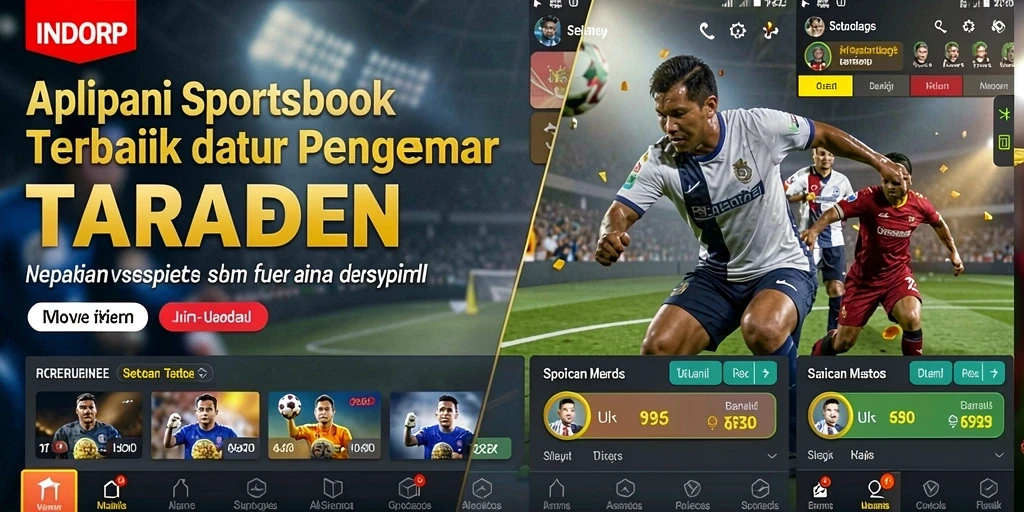 Tampilan gameplay menarik dari aplikasi Sportsbook INDORP.