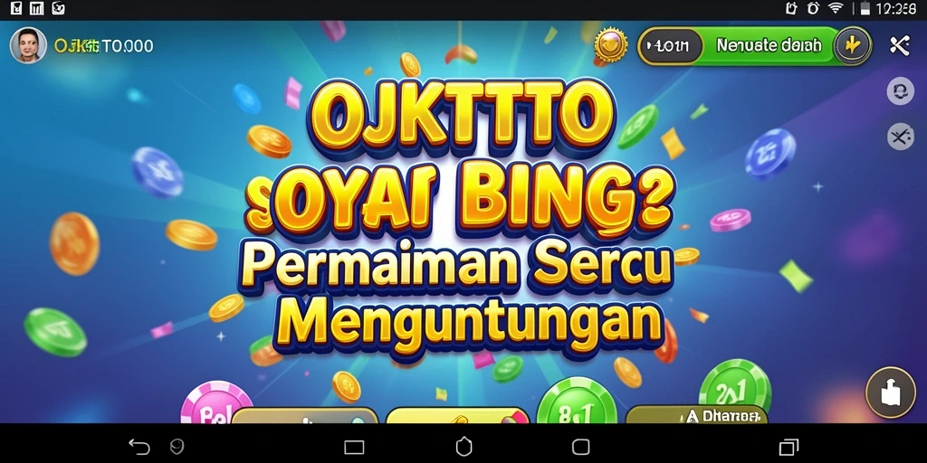 Tampilan gameplay Bingo yang seru dan interaktif di OJKTOTO.