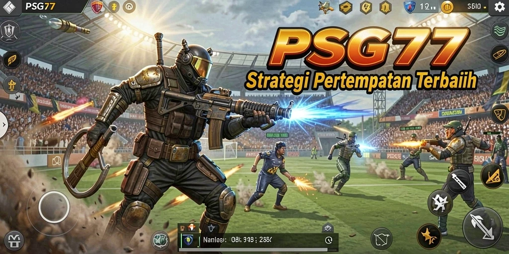 Tampilan gameplay <strong>PSG77</strong> menunjukkan pertempuran strategis yang mendebarkan.