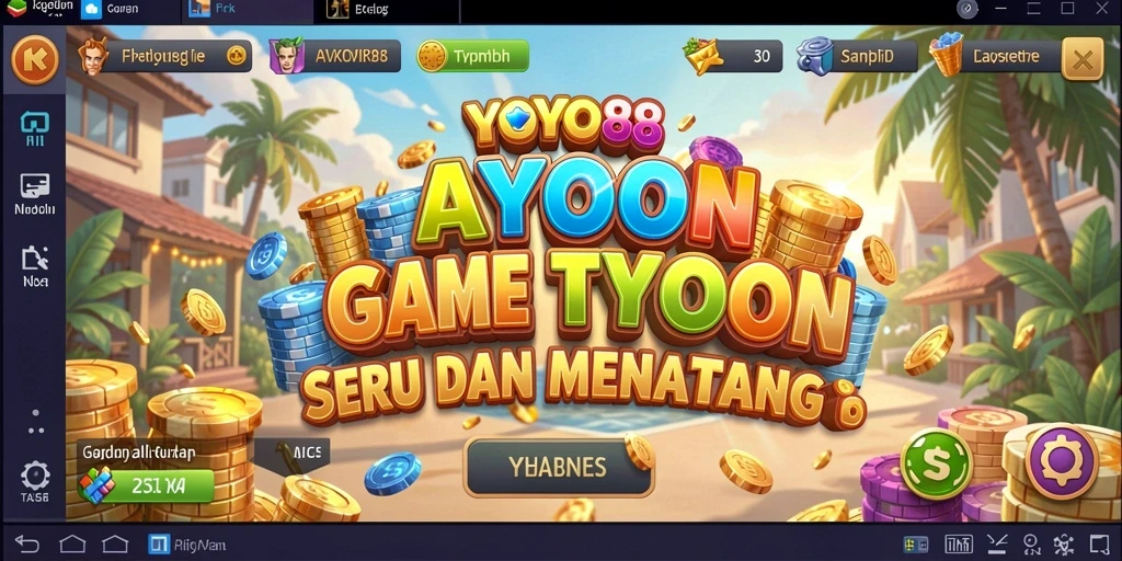 Tampilan gameplay YOYO88 yang seru dan menarik.